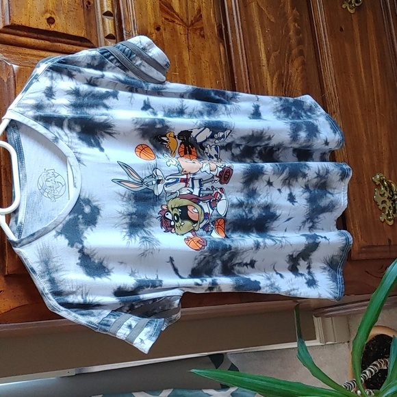 💚Women's Space Jam T-Shirt - Picture 1 of 7